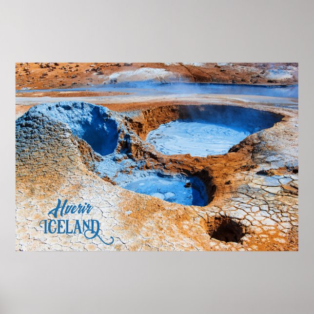 Affiche Hverir, Islande (Devant)