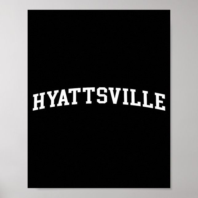 Affiche Hyattsville  (Devant)