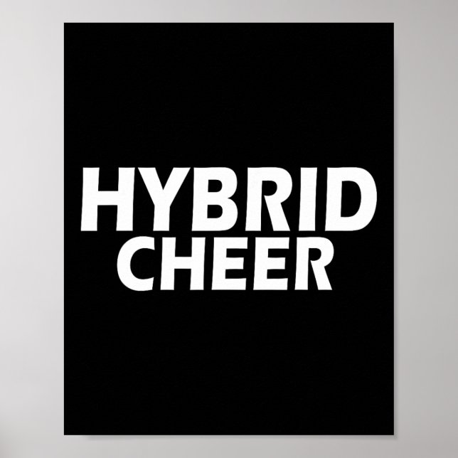 Affiche Hybrid Cheer - Cheerleading  (Devant)
