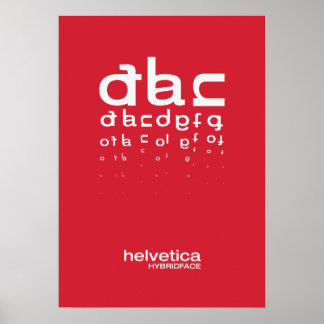 Affiche Hybridface 02