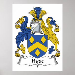 Affiche Hyde Family Crest