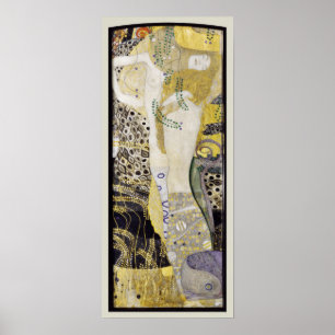 Affiche Hydra (aka Water Serpents I) par Gustav Klimt
