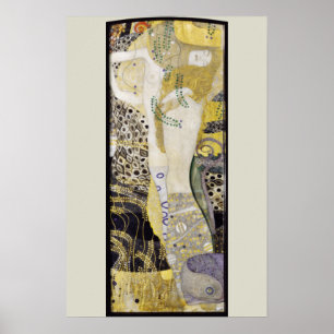 Affiche Hydra (aka Water Serpents I) par Gustav Klimt