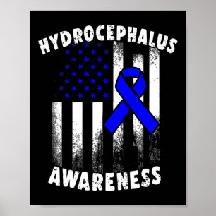 Affiche Hydrocéphalie Survivant Plan Guerrier de sensibili