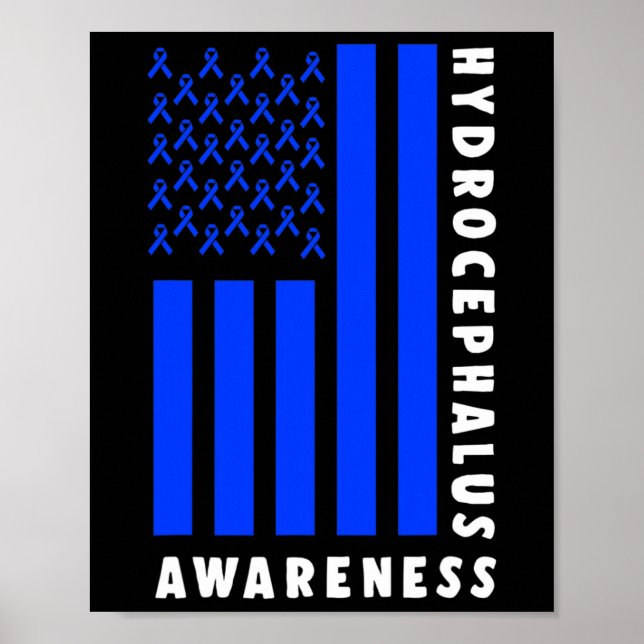 Affiche Hydrocéphalie Survivant Signes Guerrier de sensibi (Devant)