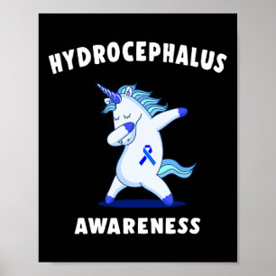 Affiche Hydrocéphalie Survivante Sensibilisation à la nutr