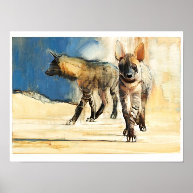 Affiche Hyènes rayées 2010 (Devant)