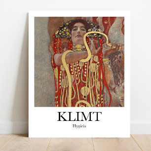 Affiche Hygieia par Gustav Klimt