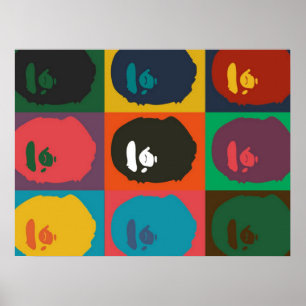 Affiche hypebebe singe