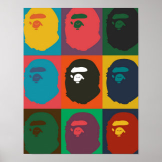 Affiche hypebebe singe