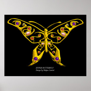 Affiche HYPER PAPILLON, taille colossale
