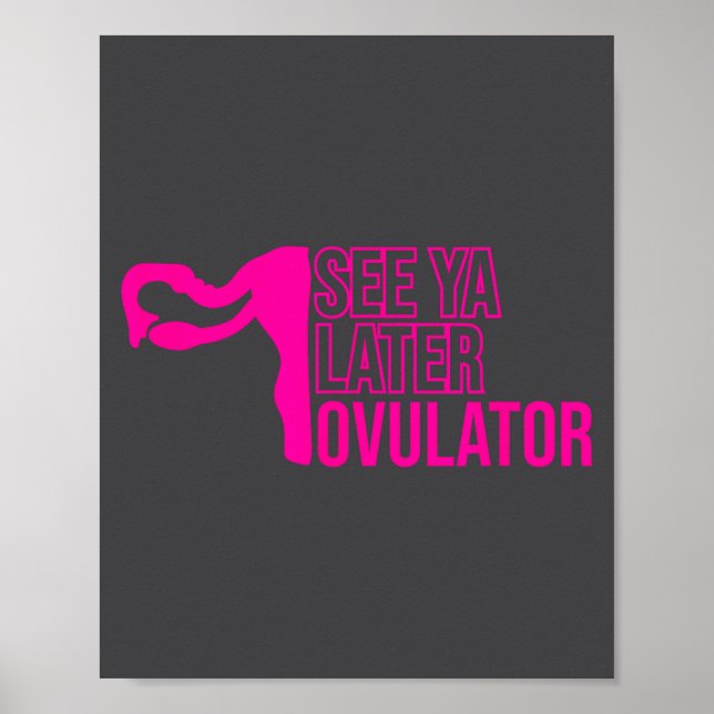 Affiche Hysterectomy Humor Funny Feminist Surgery Recovery (Devant)