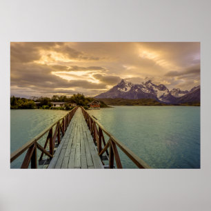 Affiche Hysteria Pehoe. Cordillera del Paine