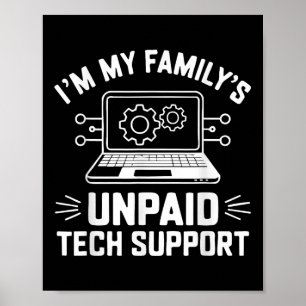 Affiche I' ; m Ma famille' ; s Support technique non