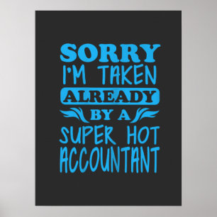 Affiche I Am A Super Accountant