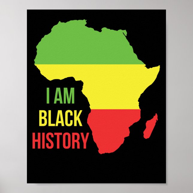 Affiche I Am Black History (21) (Devant)