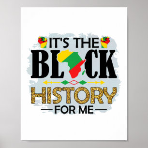 Affiche I Am Black History Melanin Hommes Femmes Enfants P