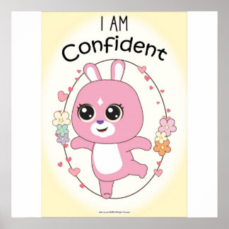 Affiche I am confident Wall art