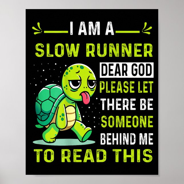 Affiche I Am Runner Dear God Please Let There Be Someone F (Devant)