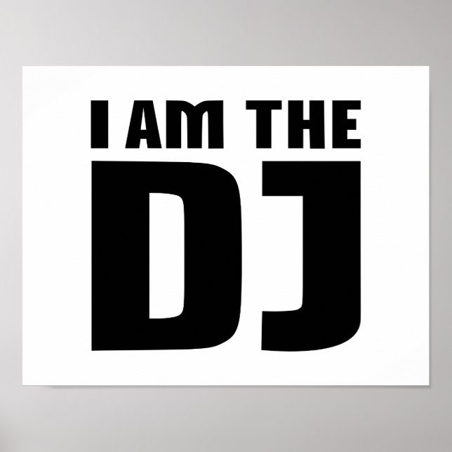 Affiche I am the DJ (Devant)