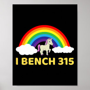 Affiche I Bench 315 Bench Press 315 Lb Club Bodybuilding S