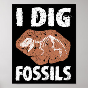 Affiche I Creg Fossiles Paléontologie Costume Géologie Pal