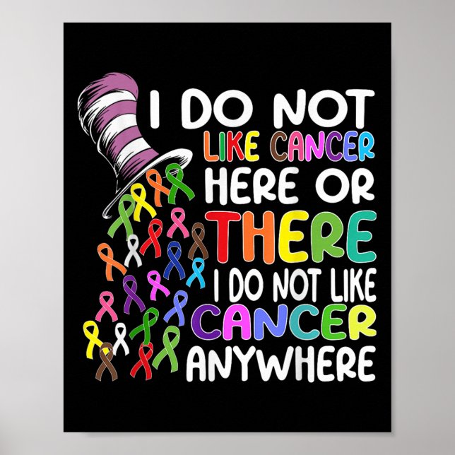 Affiche I Do Not Like Cancer Here (Devant)