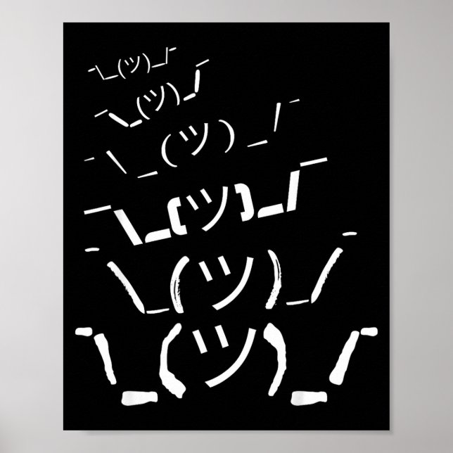 Affiche I Don't Know Idk  (Devant)