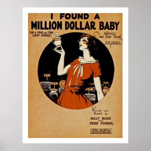Affiche I Found A  Million Dollar Baby
