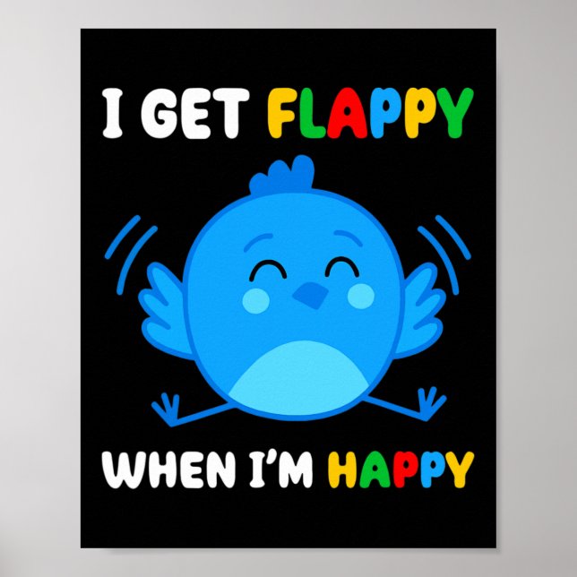 Affiche I Get Flappy When I'm (Devant)