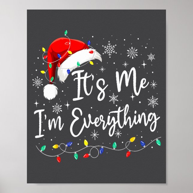Affiche I Have Everything I Want For Christmas I'm Everyth (Devant)