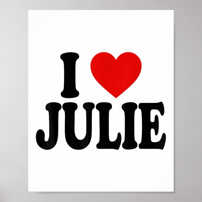 Affiche I Heart Love Julie _1 (Devant)