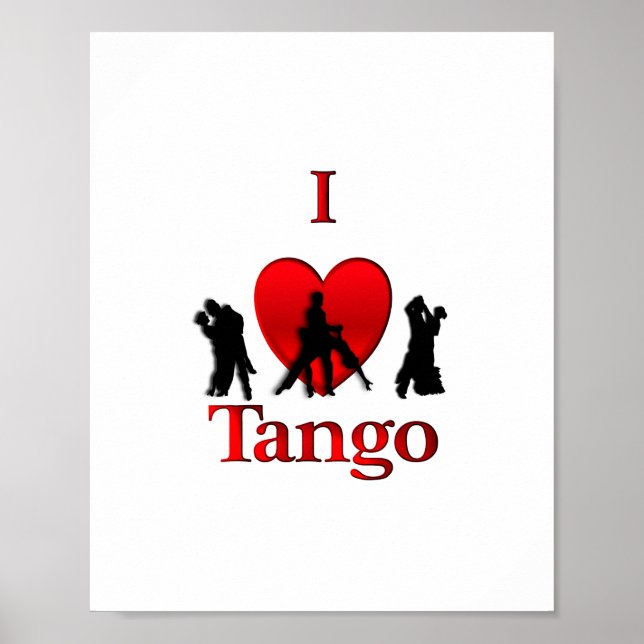 Affiche I Heart Tango (Devant)
