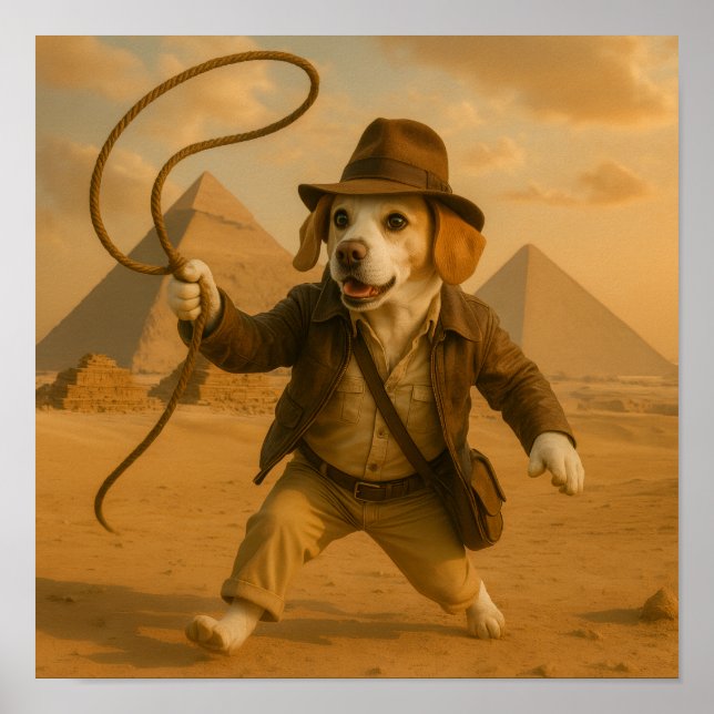 Affiche "I Like My Whip" (Devant)