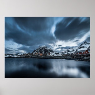 Affiche ⇒ i Lofoten - Norvège