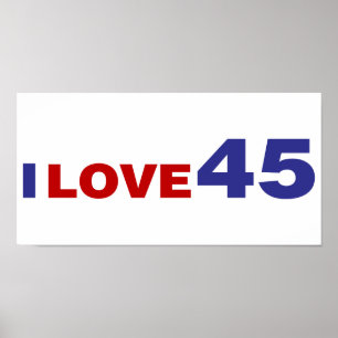 Affiche I Love 45