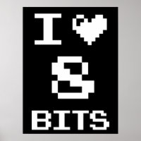 I Love 8 Bits, gamer design geek
