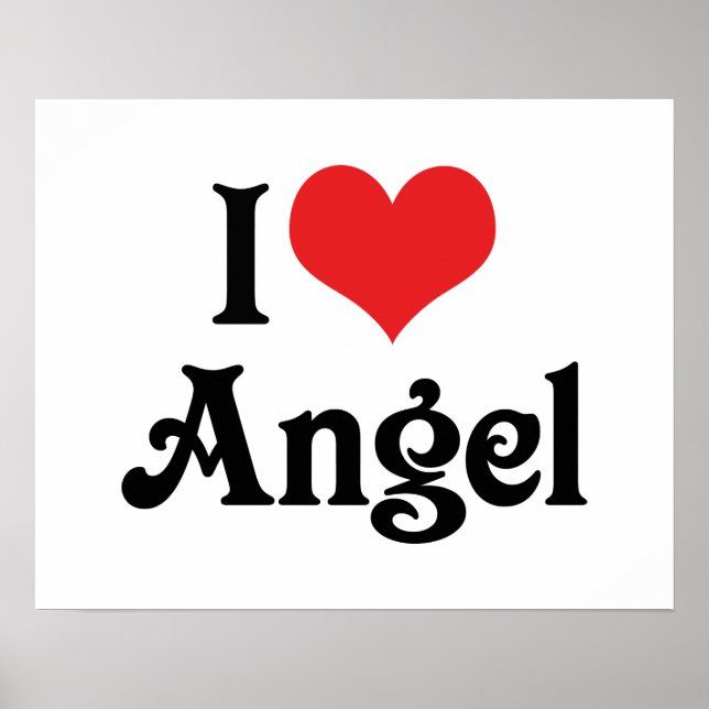 Affiche I Love Angel (Devant)