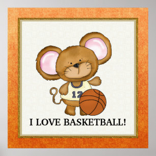 Affiche I Love Basketball