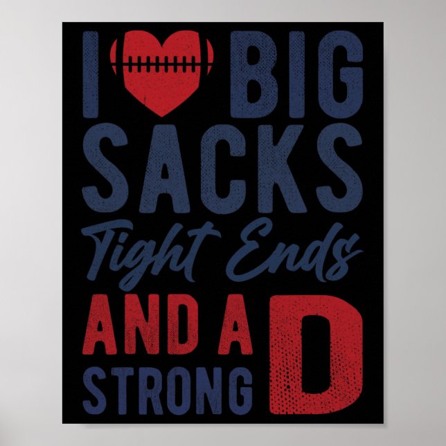 Affiche I Love Big Sacks (Devant)