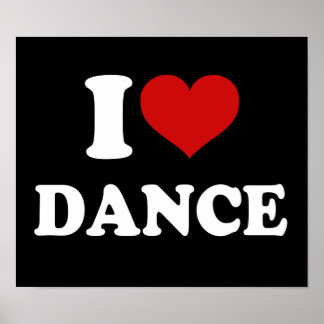 Affiche I Love Dance