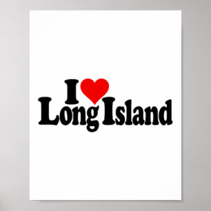 Affiche I Love Heart Long Island _1