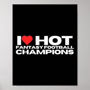 Affiche I Love Hot Imaginaire Champions de Football Maman 