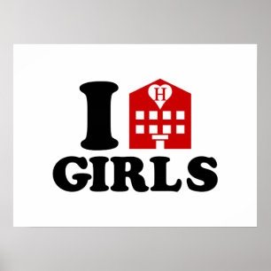 Affiche I Love Hotel Girls