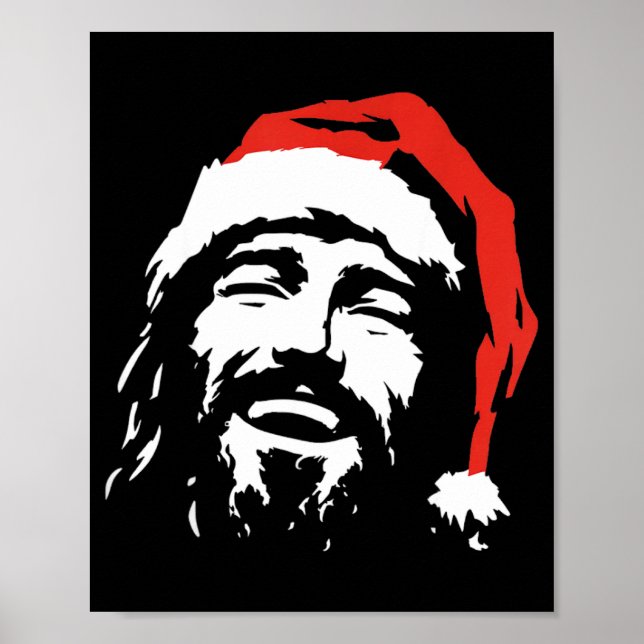 Affiche I Love Jesus Christmas Green  (Devant)