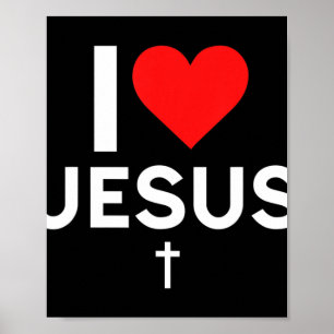 Affiche I Love Jesus T-ShirtEs-tu un dévot patriotique de