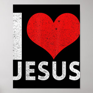 Affiche I Love Jesus T-ShirtEs-tu un dévot patriotique de
