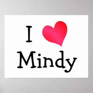 Affiche I Love Mindy