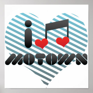 Affiche I Love Motown