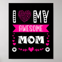 I Love My Awesome Maman Funny Fête des mères maman